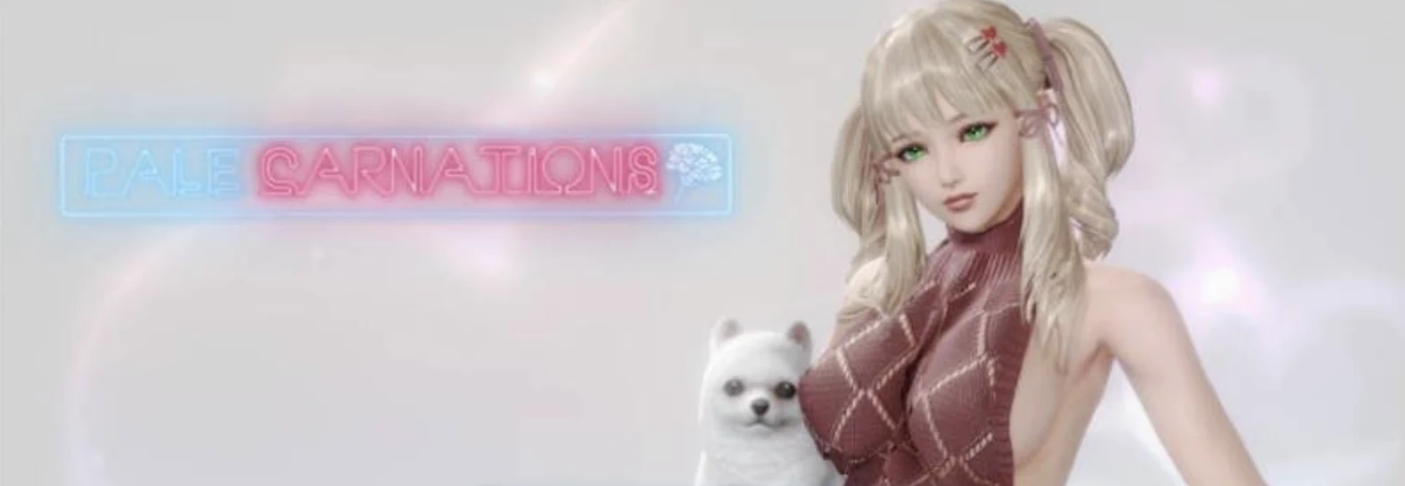 康乃馨俱乐部Pale Carnations标题角色横幅